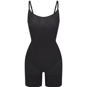 SKIMS Onyx Sculpt Everyday Mid-thigh Bodysuit size SMALL